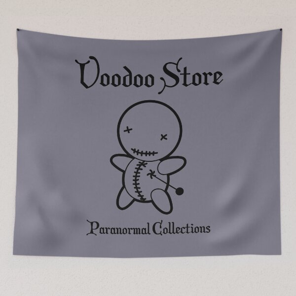Item preview, Gothic Voodoo Doll Mesh Pin designed and sold by Voodoo Store Paranormal Collections.