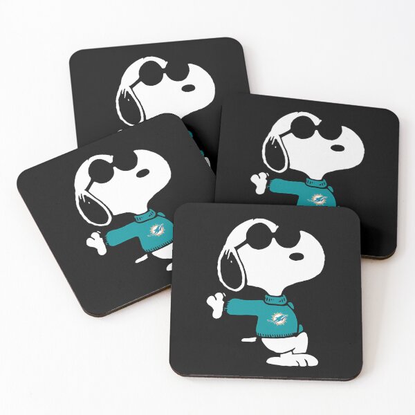 Item preview, Cool Snoopy Miami Dolphins football designed and sold by Morphologiona.