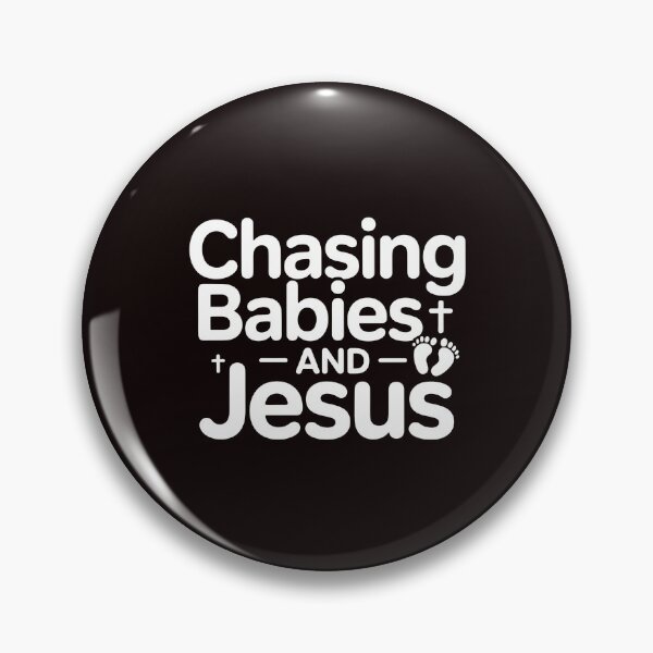 Item preview, Chasing Babies And Jesus Tshirt – Christian Mom T-Shirt Funny Parenting Quotes designed and sold by Redgiant87x.