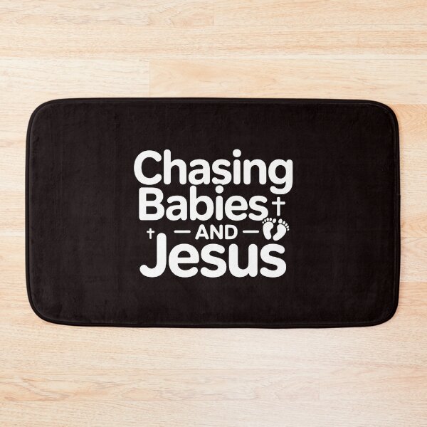 Item preview, Chasing Babies And Jesus Tshirt – Christian Mom T-Shirt Funny Parenting Quotes designed and sold by Redgiant87x.