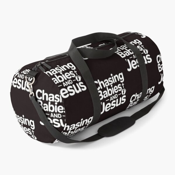 Item preview, Chasing Babies And Jesus Tshirt – Christian Mom T-Shirt Funny Parenting Quotes designed and sold by Redgiant87x.