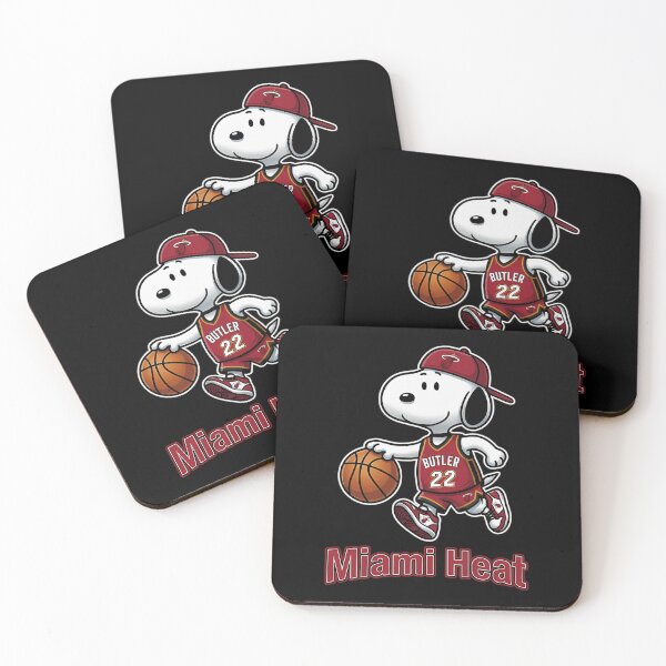 Item preview, Snoopy Miami Heat Basketball designed and sold by Morphologiona.