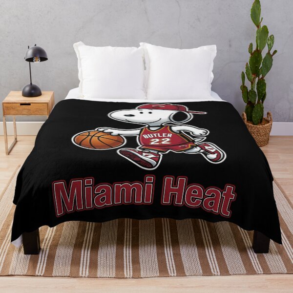 Item preview, Snoopy Miami Heat Basketball designed and sold by Morphologiona.