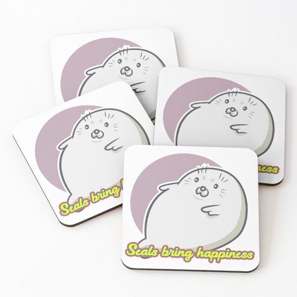 Item preview, Seals bring happiness designed and sold by LOVEARTDESIGN.