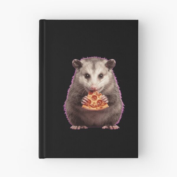 Item preview, Funny Opossum Eating Pepperoni Pizza Snack designed and sold by k3rstman1.
