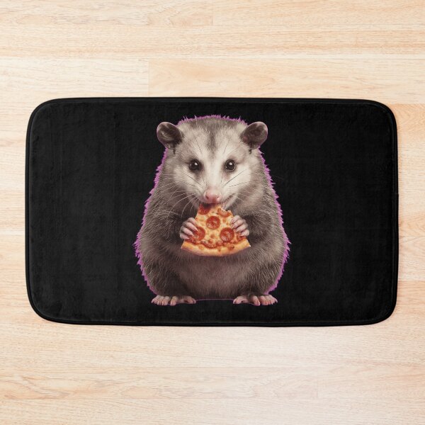Item preview, Zarigüeya graciosa comiendo pizza de pepperoni designed and sold by k3rstman1.