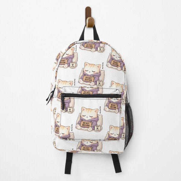Item preview, Do Not Disturb Cat | Cute Kawaii Aesthetic | Introvert Boundaries Design designed and sold by The Mood Index.