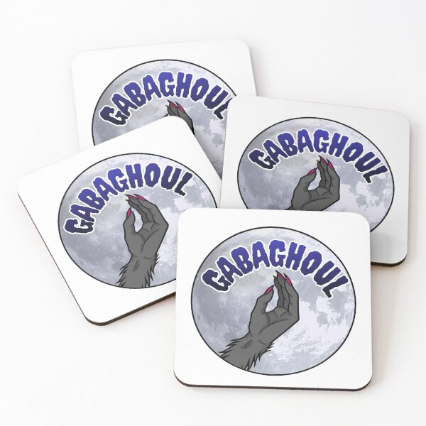 Item preview, Gabaghoul "Chef's Kiss" Spooky Sticker designed and sold by Moon Goose .