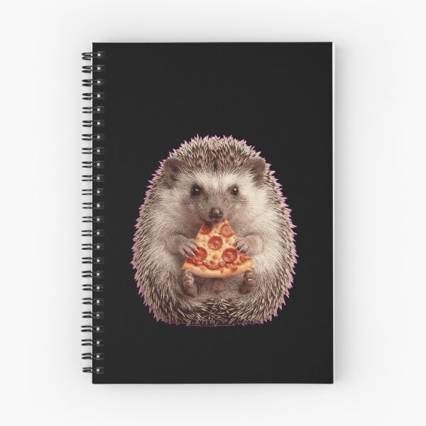 Item preview, Lindo erizo comiendo pizza de pepperoni designed and sold by k3rstman1.