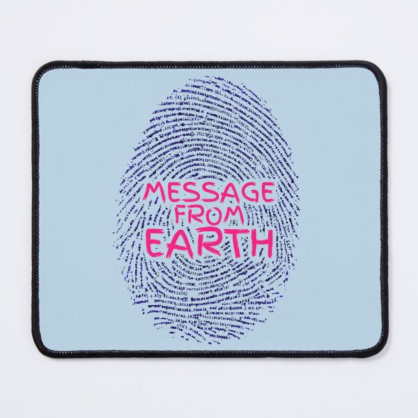 Item preview, Message from Earth - Human Fingerprint Data Art #5 designed and sold by Message from Earth.
