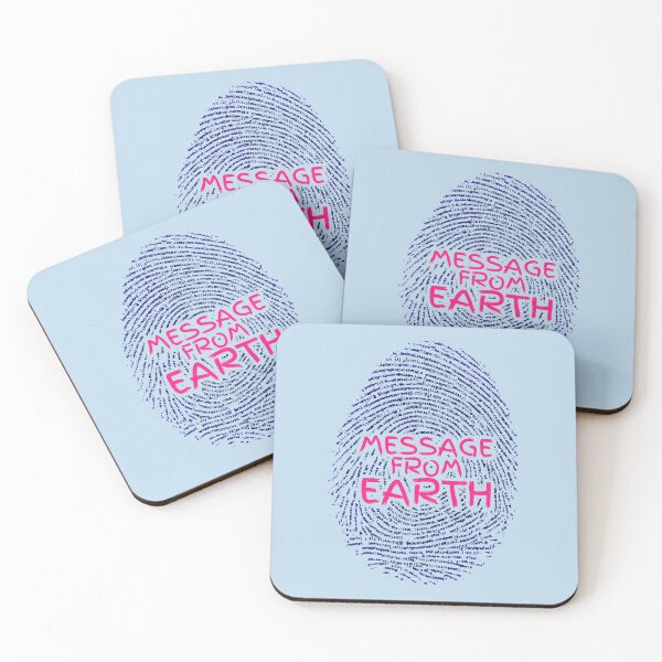 Item preview, Message from Earth - Human Fingerprint Data Art #5 designed and sold by Message from Earth.