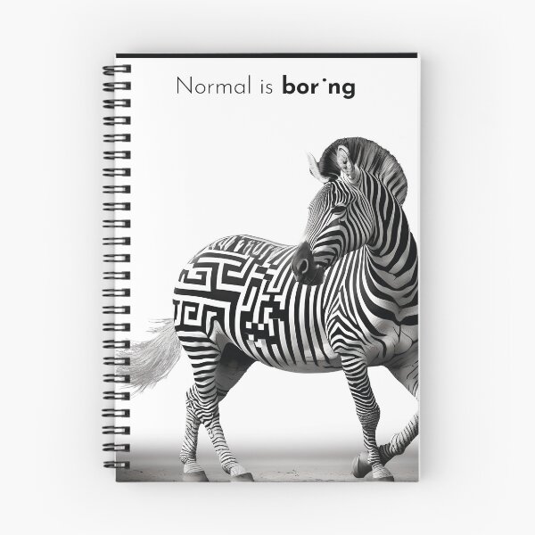 Item preview, Normal is boring designed and sold by artificia-off.