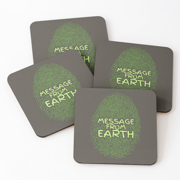 Item preview, Message from Earth - Human Fingerprint Data Art #4 designed and sold by Message from Earth.