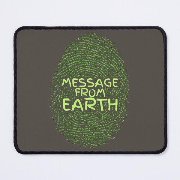 Item preview, Message from Earth - Human Fingerprint Data Art #4 designed and sold by Message from Earth.