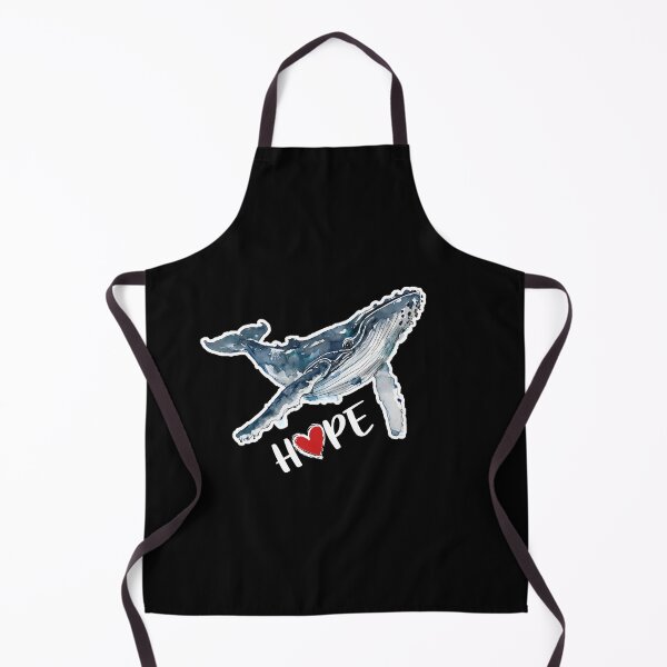 Item preview, Watercolor drawing of a humpback whale, the world's oceans, the Atlantic Ocean, hope for species conservation designed and sold by Kathrina Graf.