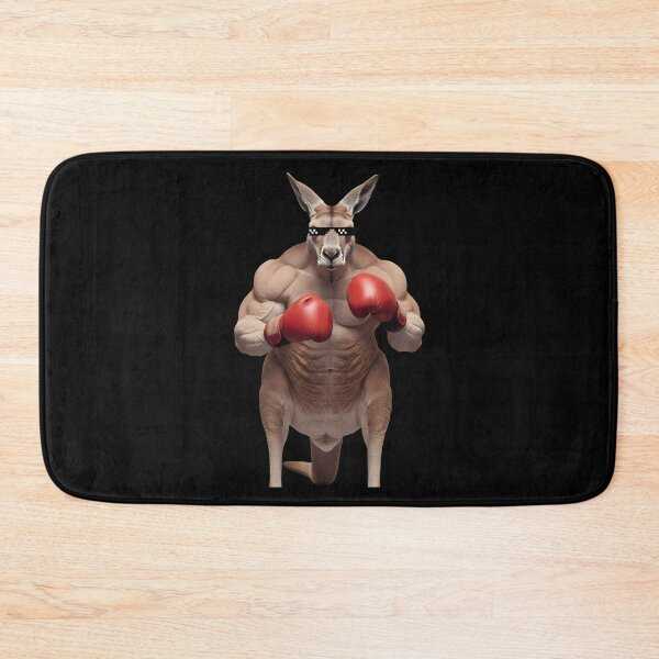 Item preview, Muscular Boxing Kangaroo with Pixel Sunglasses designed and sold by k3rstman1.