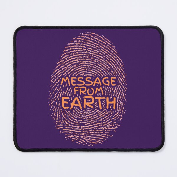 Item preview, Message from Earth - Human Fingerprint Data Art #2 designed and sold by Message from Earth.