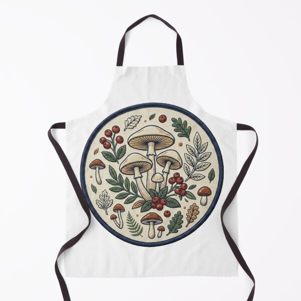 Item preview, Minimalist Vintage Botanical Mushroom Chart Illustration designed and sold by lKenima.