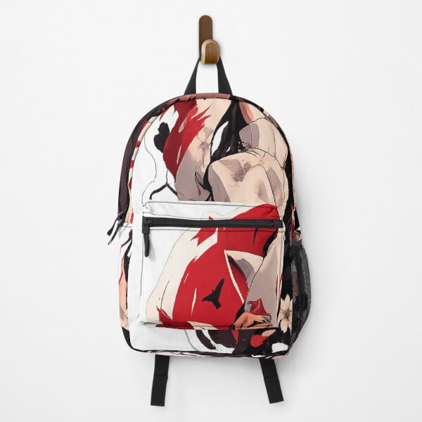 Item preview, Anime Kitsune Mask Girl – Japanese Fox Mask Aesthetic Art, Sakura Anime Illustration designed and sold by Sticker Hubs.
