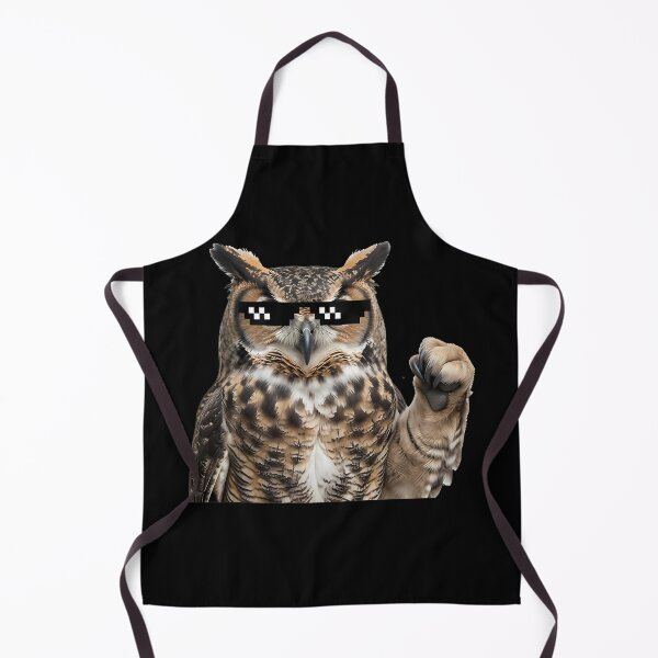 Artikelvorschau, Cool Thug Life Owl Pixel Sunglasses Meme entworfen und verkauft von k3rstman1.