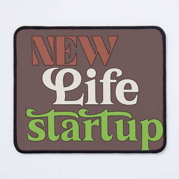 Item preview, New Life Startup Motivational Growth Typography designed and sold by ArtdesignsA.