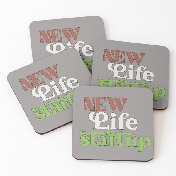 Item preview, New Life Startup Motivational Growth Typography designed and sold by ArtdesignsA.