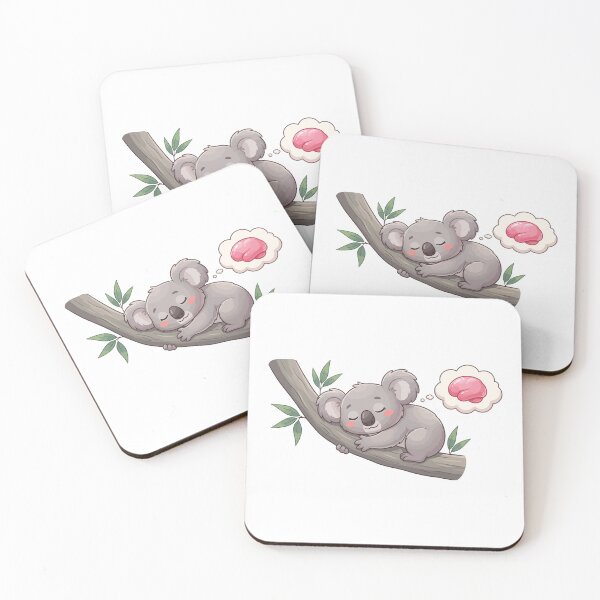 Item preview, Smooth Brain No Stress Lazy Koala designed and sold by Petzzz.