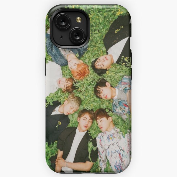 KPOP BTS LOVE PINK SIGNATURE iPhone 14 Plus Case Cover