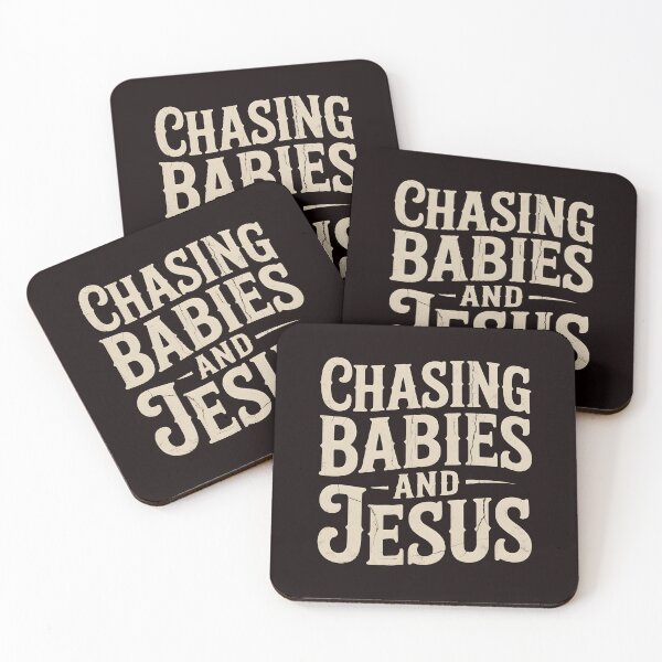 Item preview, Chasing Babies And Jesus Tshirt – Christian Mom Funny Parenting Humor designed and sold by Redgiant87x.
