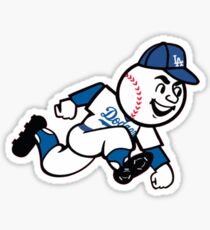 Mr Blue (retro Reds parody) Sticker