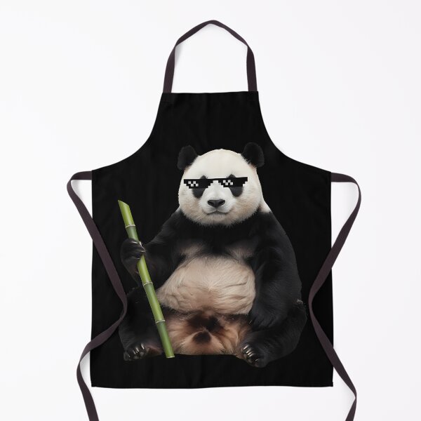 Item preview, Cool Panda with Pixel Sunglasses and Bamboo designed and sold by k3rstman1.