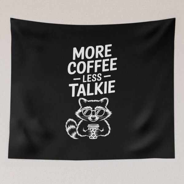 Item preview, Racoon Coffee Funny Caffeinated Mom designed and sold by Botagazghlat.