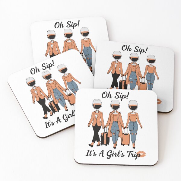 Item preview, Oh Sip It's A Girl's Trip Summer Vacation Women Queen designed and sold by BornBorn.