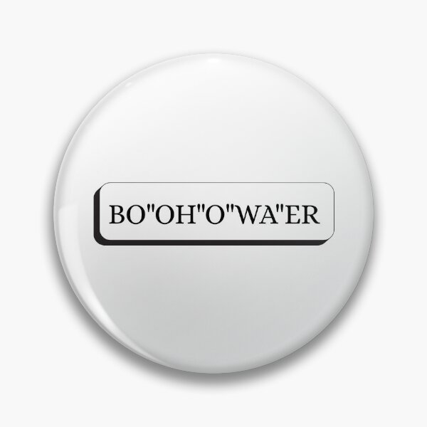Item preview, British Accents Bo'oh'o Wa'er Bottle Of Water designed and sold by Dondonmart.