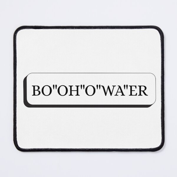 Item preview, British Accents Bo'oh'o Wa'er Bottle Of Water designed and sold by Dondonmart.