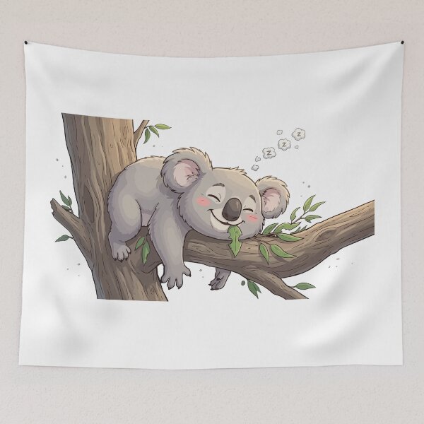 Item preview, Eucalyptus Coma Sleepy Koala Bear designed and sold by Petzzz.