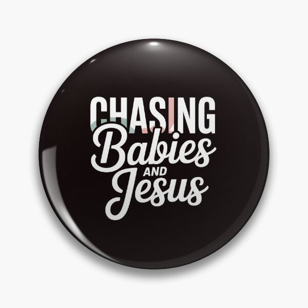 Item preview, Chasing Babies And Jesus Tshirt – Uplifting Parenting Christian Humor designed and sold by Redgiant87x.