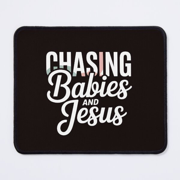 Item preview, Chasing Babies And Jesus Tshirt – Uplifting Parenting Christian Humor designed and sold by Redgiant87x.