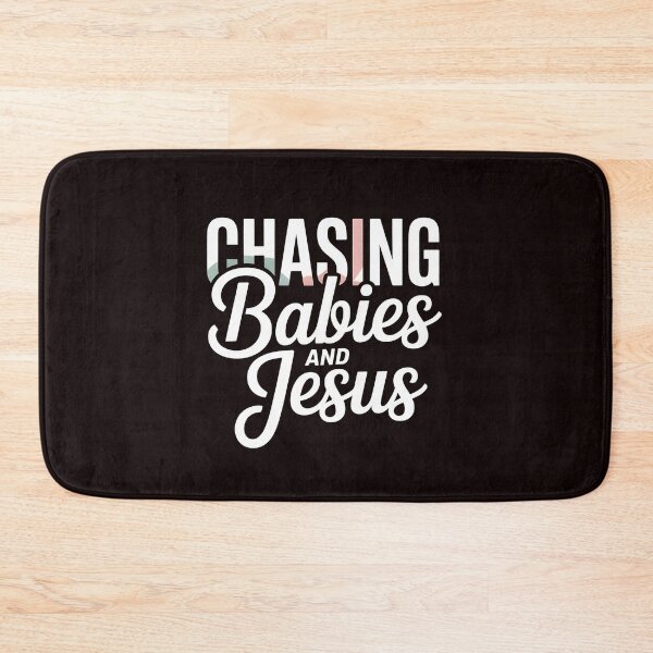 Item preview, Chasing Babies And Jesus Tshirt – Uplifting Parenting Christian Humor designed and sold by Redgiant87x.