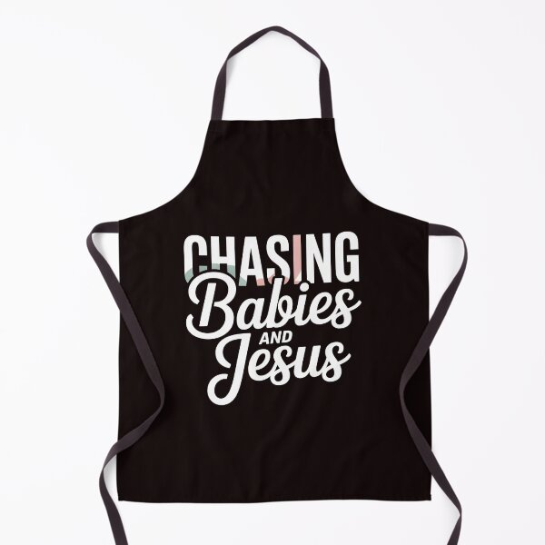 Item preview, Chasing Babies And Jesus Tshirt – Uplifting Parenting Christian Humor designed and sold by Redgiant87x.