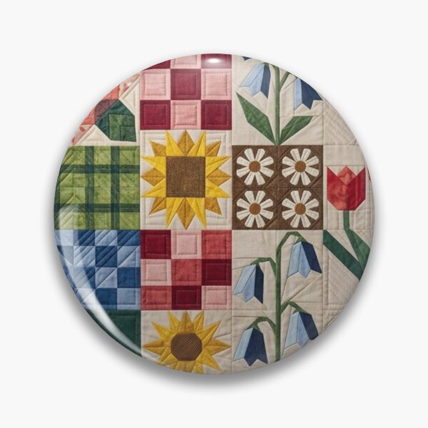 Item preview, Nature Quilt Block Pattern designed and sold by yunamaliskova.