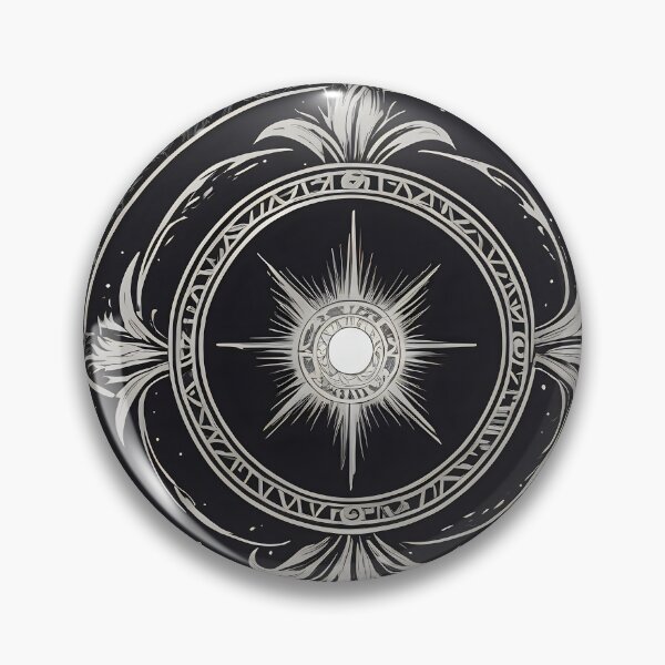 Item preview, Mystical Circle Pattern with Radiant Core and Detailed Linework. designed and sold by MissYouONLY.