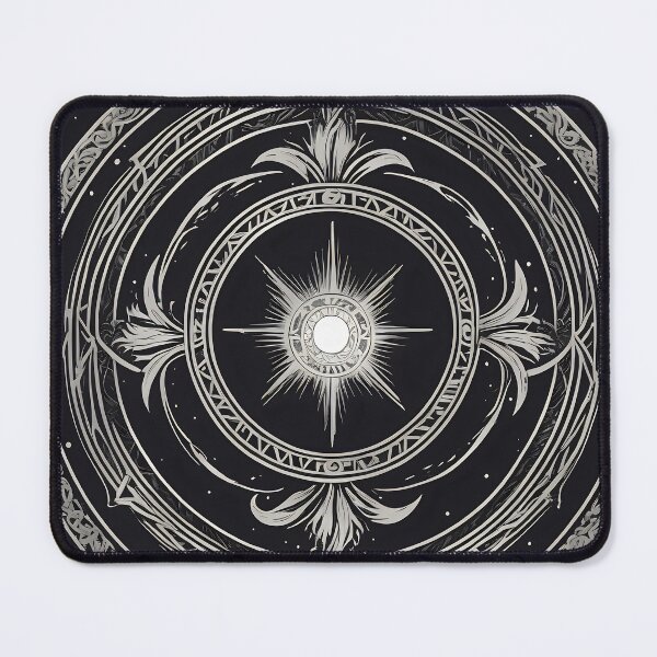 Item preview, Mystical Circle Pattern with Radiant Core and Detailed Linework. designed and sold by MissYouONLY.