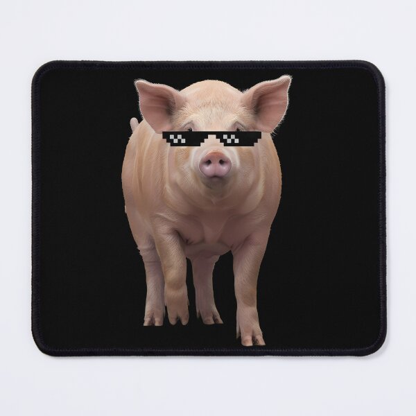 Item preview, Cool Pig Wearing Pixelated Sunglasses designed and sold by k3rstman1.