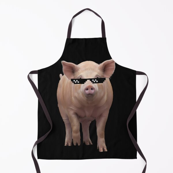 Item preview, Cool Pig Wearing Pixelated Sunglasses designed and sold by k3rstman1.