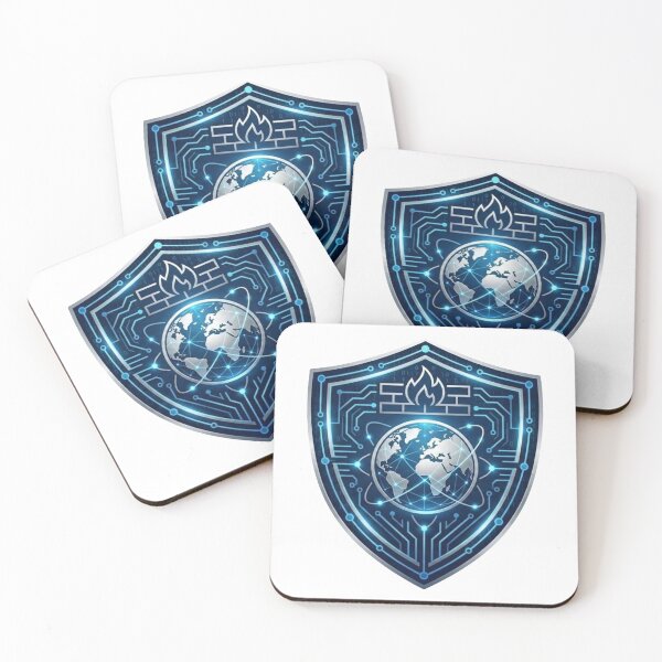 Item preview, Cyber Security Shield Tech Circuit Globe Illustration designed and sold by lKenima.