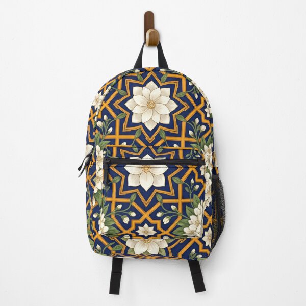 Item preview, Jasmine Flowerburst Royal Indian Geometric Pattern designed and sold by RajRang.