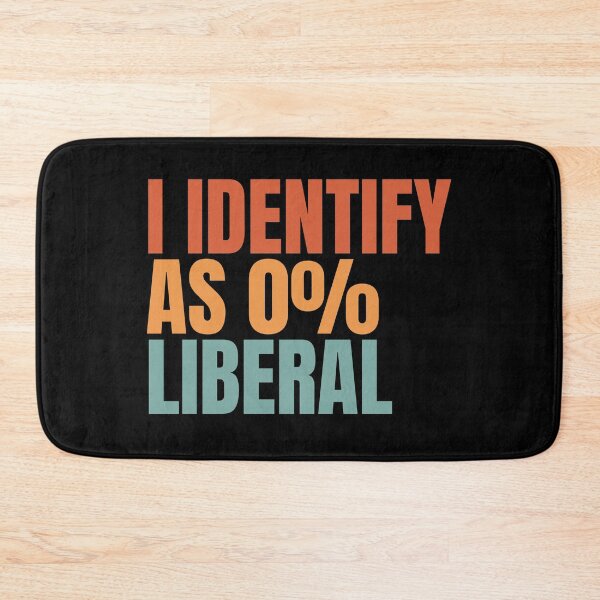 Item preview, I Identify As 0 Percent Liberal designed and sold by Dondonmart.