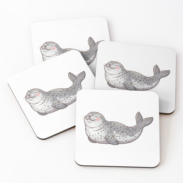 Item preview, The Banana Pose Lazy Harbor Seal designed and sold by Petzzz.
