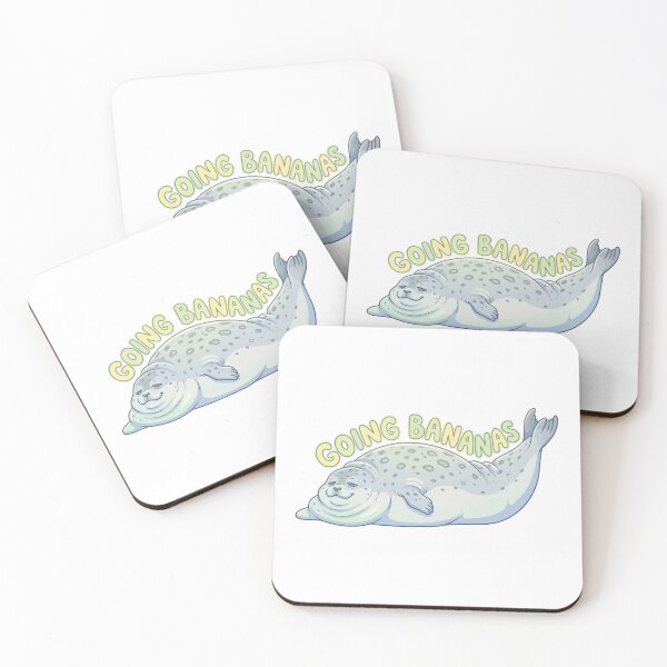Item preview, Going Bananas Relaxed Ringed Seal designed and sold by Petzzz.